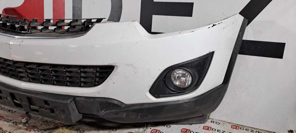 Bara fata completa cu proiectoare Opel Antara Facelift 2009 - 2015 ALB