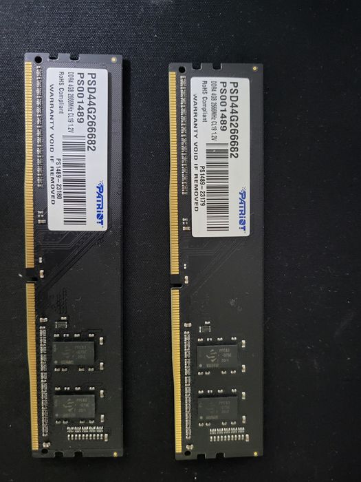 Обычные и северные озу DDR4 / DDR3