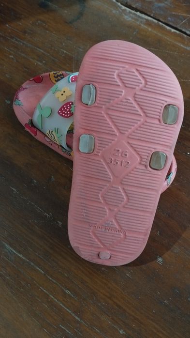 Детские шлёпки резиновые