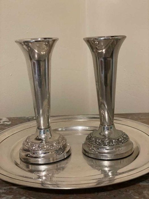 2 Sfesnice argintate Anglia