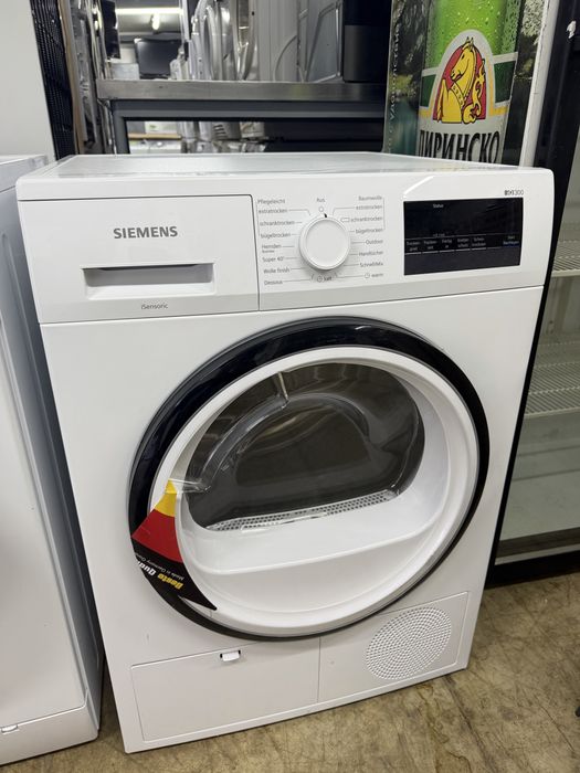 Сушилня 8кг А++  625W Siemens iq300 термопомпа Germany Гаранция