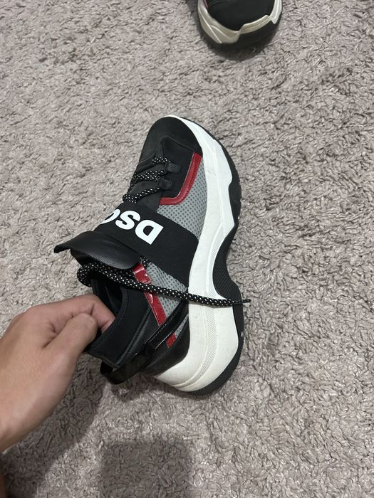 Papuci negri dsquared originali