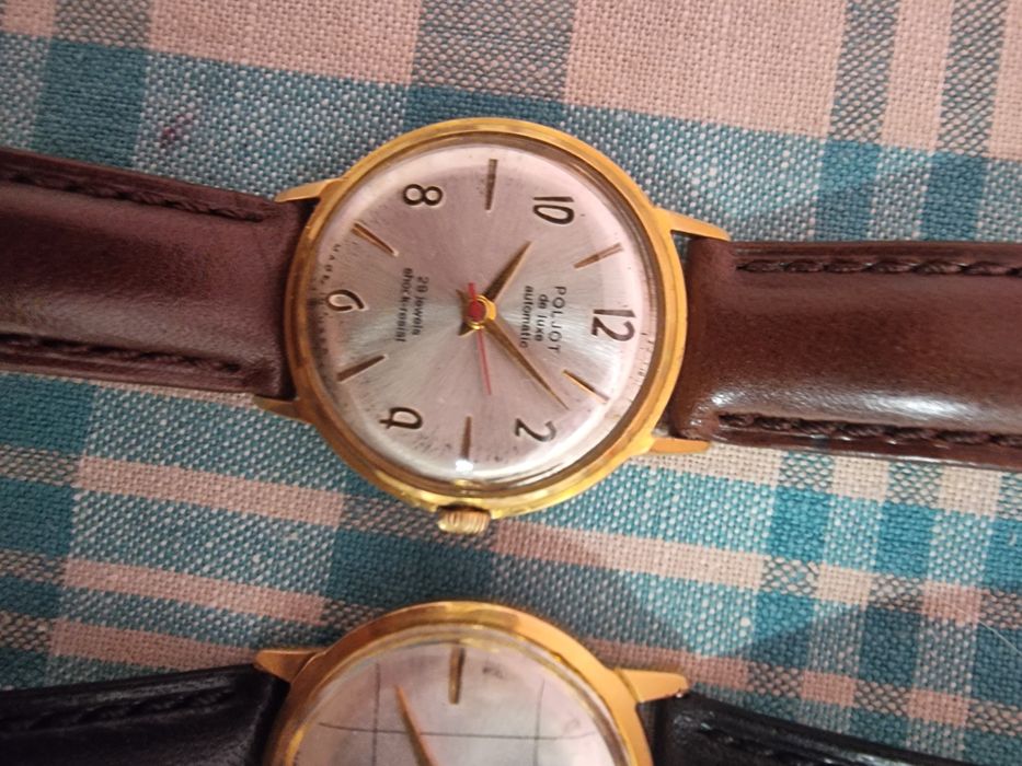 Позолоченные часы Полёт и Ракета