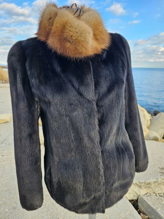 Отстъпка Луксозно палто от норка Italy