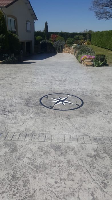 Beton Amprentat/Vertical