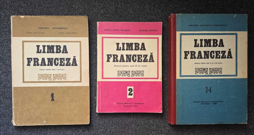 LIMBA FRANCEZA Manual pt anul I, II, III-IV - Popa-Scurtu, Nasta
