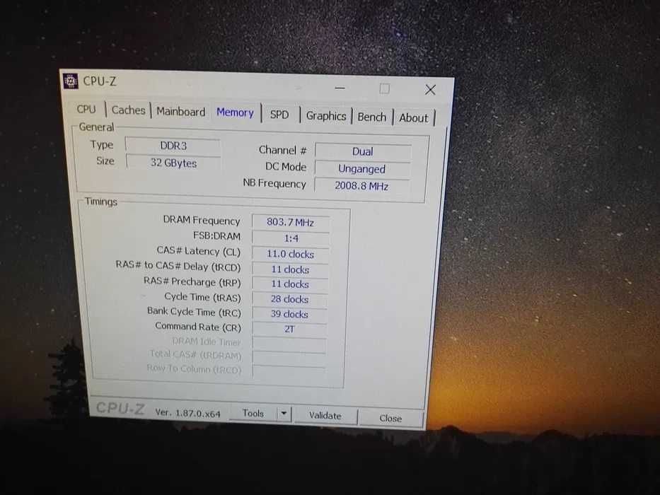 Рам памет KINGSTON 8GB DDR3, 1600MHz, RAM, KVR16N118,memory двустранна