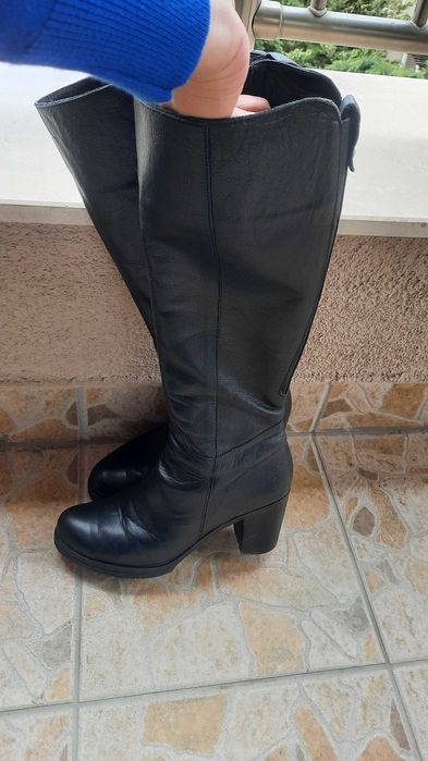 Дамски ботуши естествена кожа