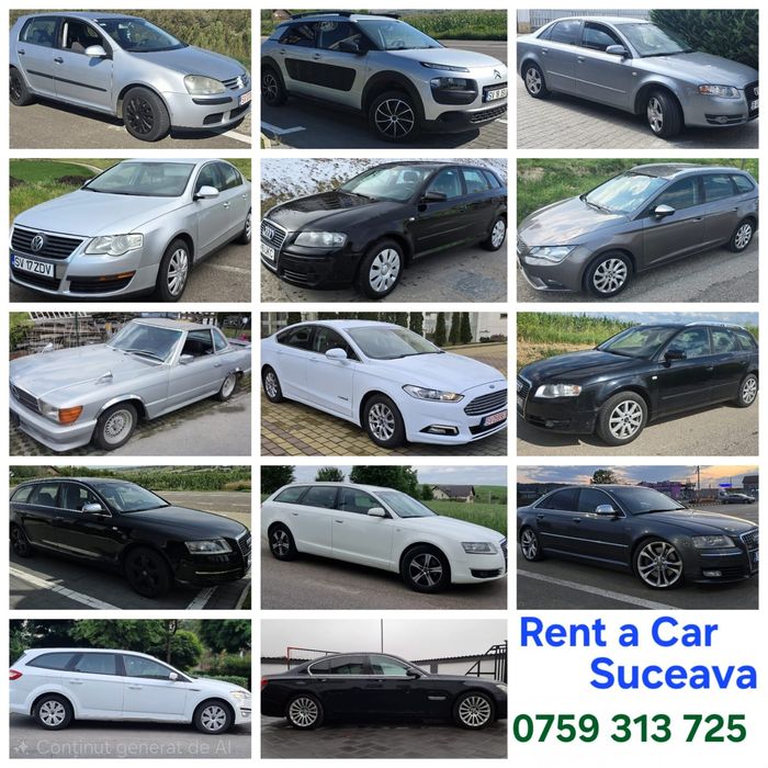 Inchiriei auto Suceava /Rent a car