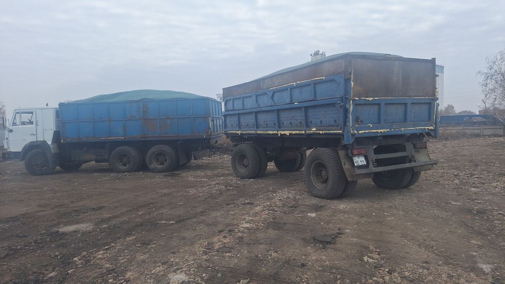 Продам камаз с прицепом