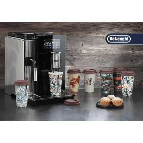 Термокружка DeLonghi  Стильный брендовый стакан для кофемашины