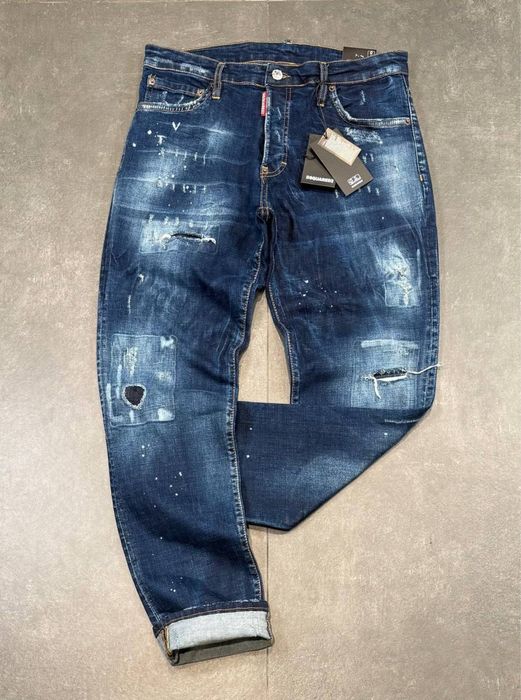 Най-високо качество мъжки дънки Dsquared2