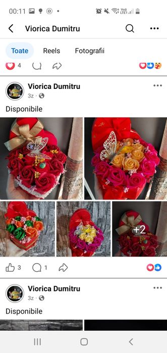 Flori din sapun adorabile