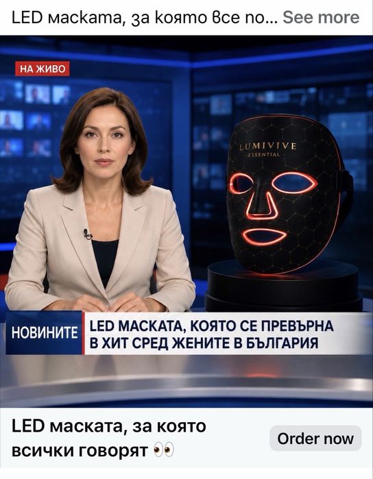 Лед маски Бели и черни гривни на детелини