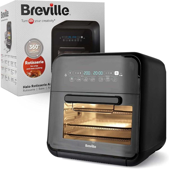 Friteuza cu Aer Cald Breville Halo Rotisserie Air Fryer Oven