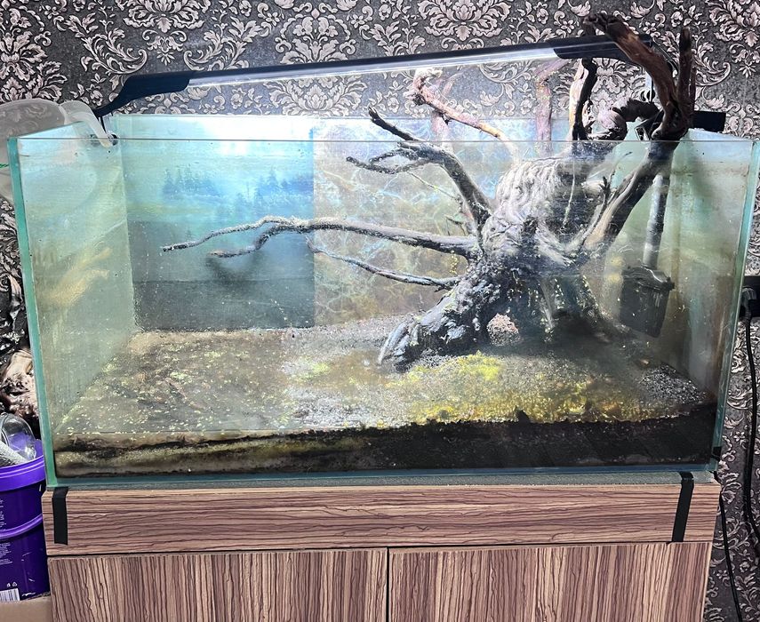 Аквариум 180л с тумбой