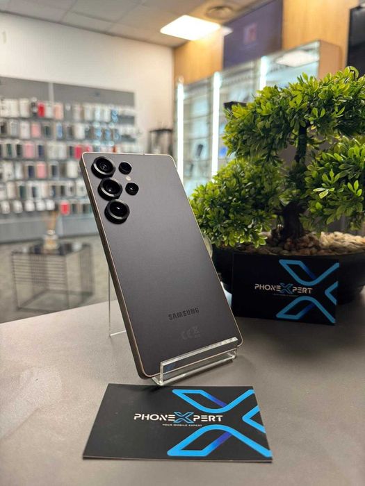 PhoneXpert SH - Samsung S25 Ultra 256GB Black 100% 119 Cicluri Ca Nou