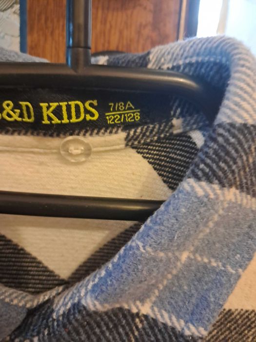 Детска риза за момче S&D Kids – ръст 122/128, като нова