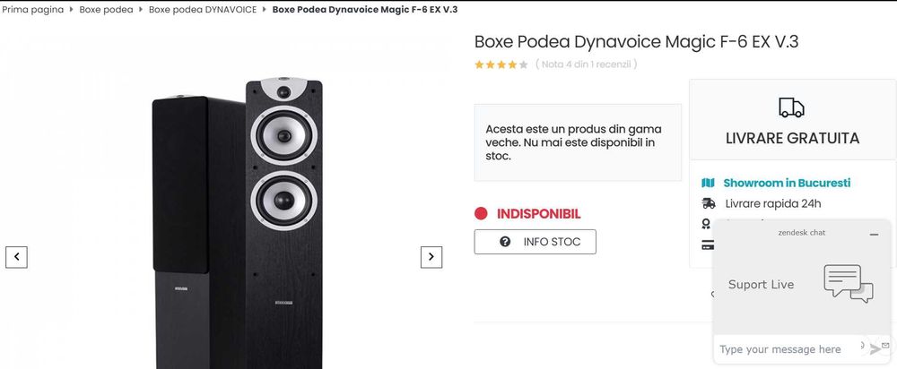 Boxe podea hifi Dynavoice Magic F6