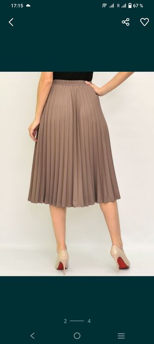 Юбка новая плиссе.