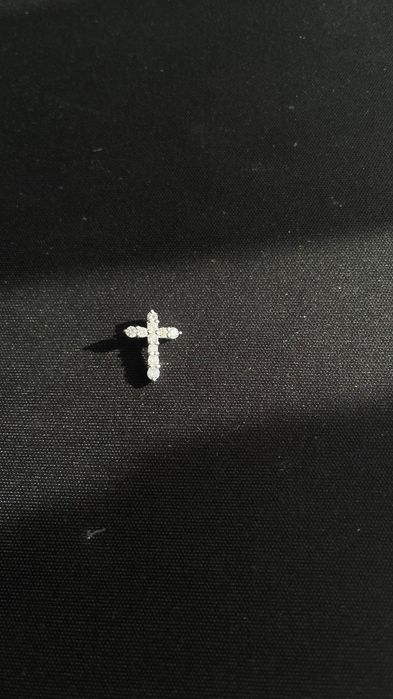Pandantiv din platina cu diamante naturale de 0,30ct