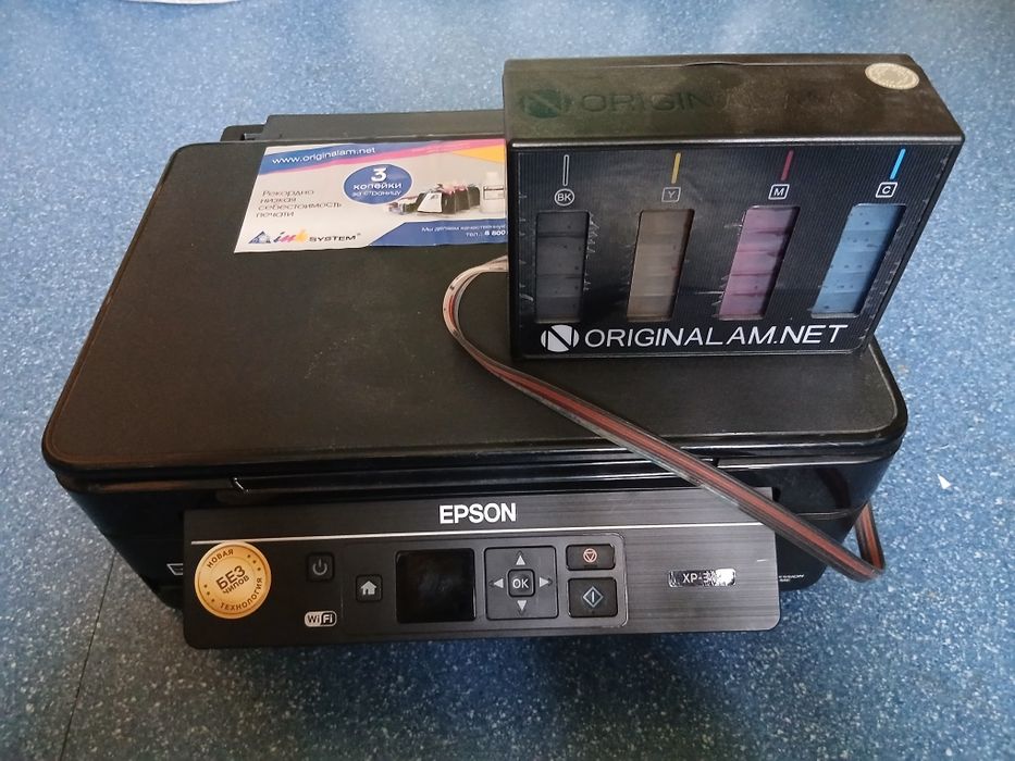 Принтер Epson XP-342 (без чернил)