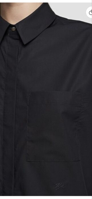 Karl Lagerfeld риза дълга асиметрична