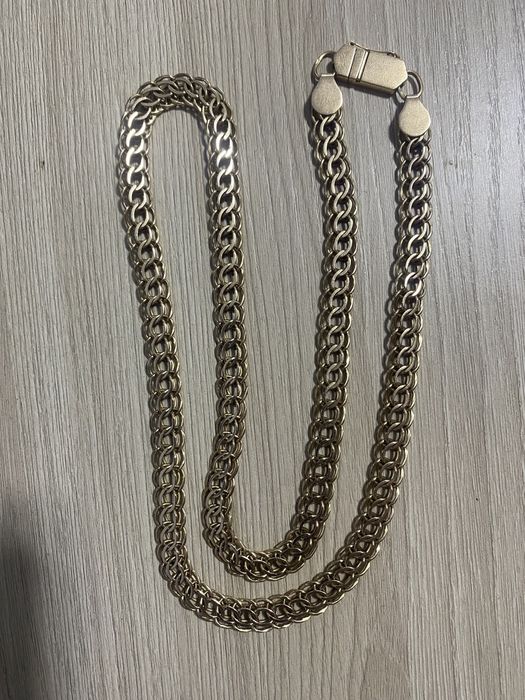 Продам! Золотую цепь, плетение Итольянка, 40,5 г.  62 см.  585 пробы.
