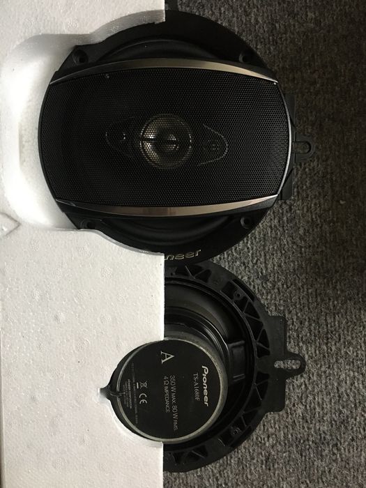 Pioneer ts-a6988 и pioneer ts-a1680f коаксиални 4 лентови говорители