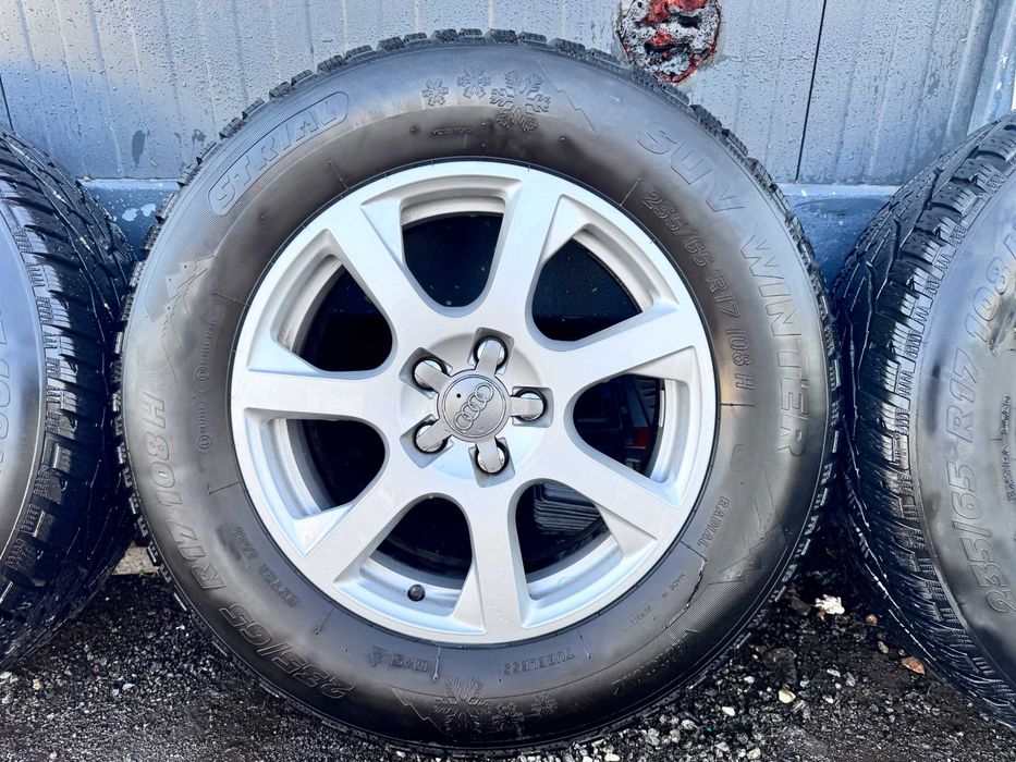 set Jante  Audi Q5 R17- Anvelope Strial SUV Winter 235/65R17