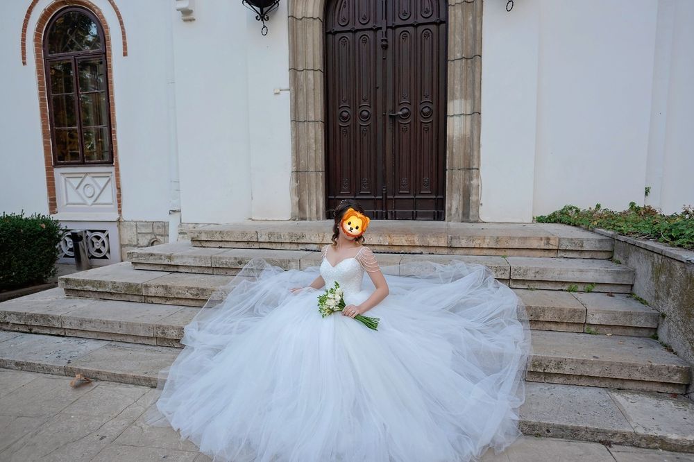 Rochie de mireasa stil printesa