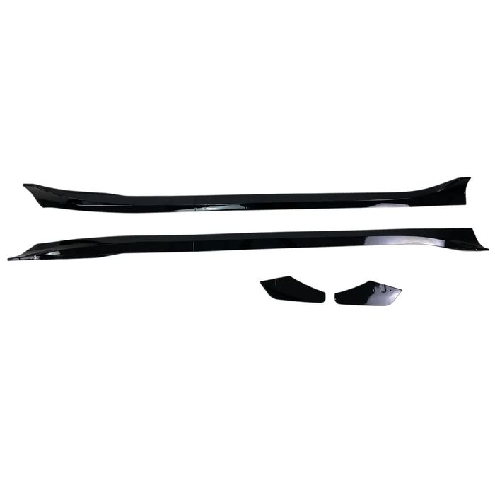 Добавки за прагове за Tesla Model 3 (2017-2022) - черен гланц