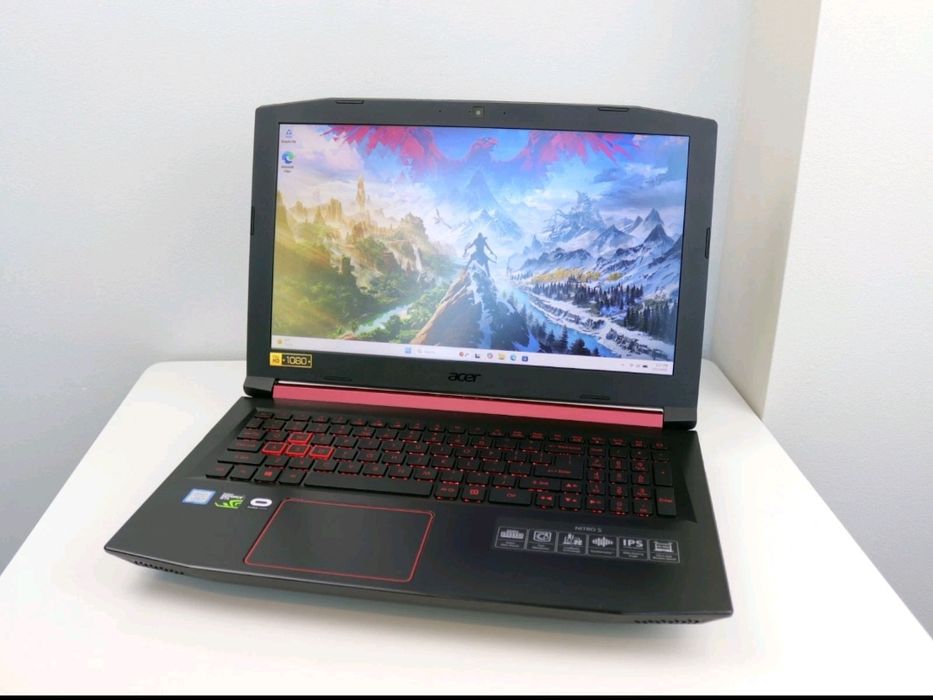 Laptop Acer Nitro 5 I5 8300H, 8Gb Ram, Gtx 1050Ti, 256Ssd+ 1Tb Hdd