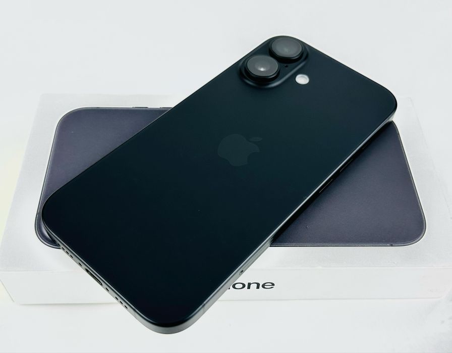 НОВ! Apple iPhone 16 128GB Black 2г. Гаранция!