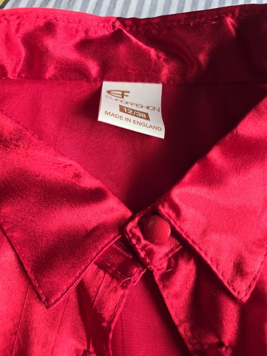 Дамска риза червена Eurofashion