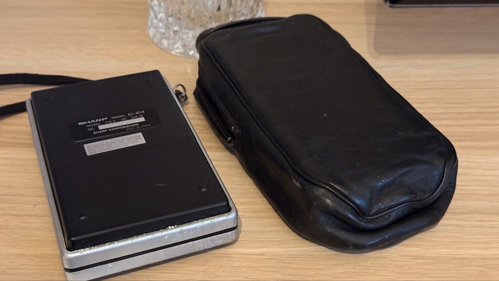 Calculator buzunar Sharp EL 814 led