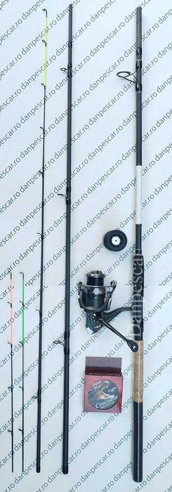 SET FEEDER Lanseta SENSE FEEDER 3,30m + Mulineta FL LF4000 + 150m fir