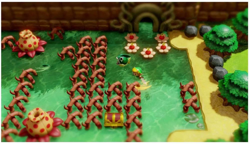 Zelda Links Awakening для Nintendo Switch (без коробки)