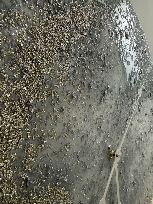Ceas de perete din ceara epoxidica 70cm