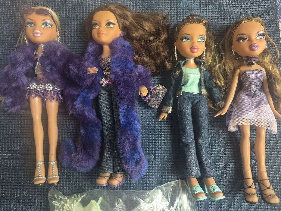 Лот ретро кукли Bratz (Братц) MGA – Yasmin & Cloe с аксесоари (2002-2004)