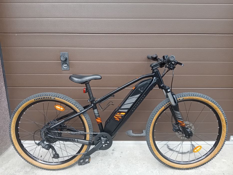Vand bicicleta electrica MTB ,  Rockrider E-ST 500, pt.  copii 8-12 ani  sau adulti cu inaltimea maxima 1.65 m