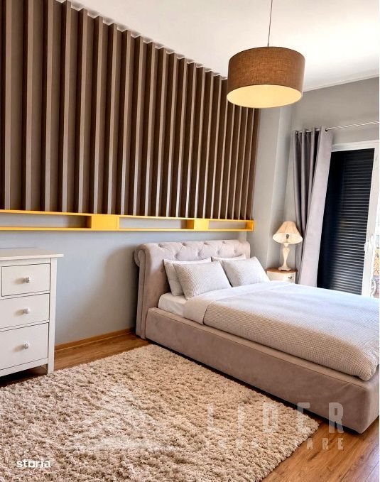 Apartament cu 3 camere de vanzare in Buna Ziua, mobilat si utilat.