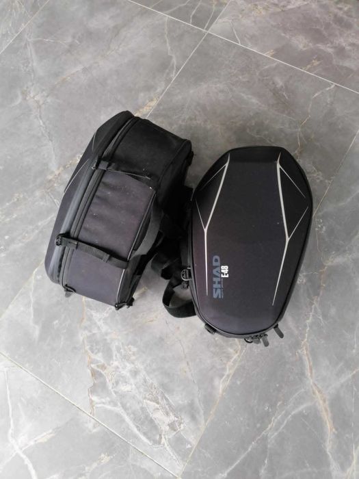 Genti laterale moto Shad E48 40-52L