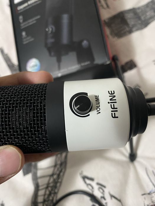 Fifine k669b микрофон белый