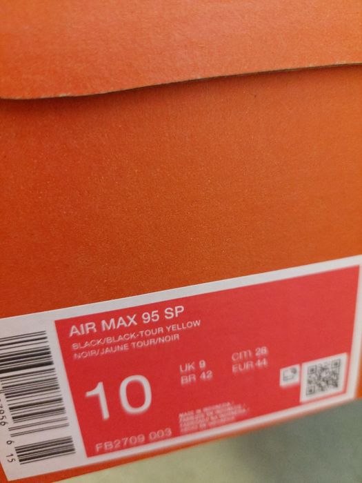 Nike air max 95 Corteiz “Honey Blacks”