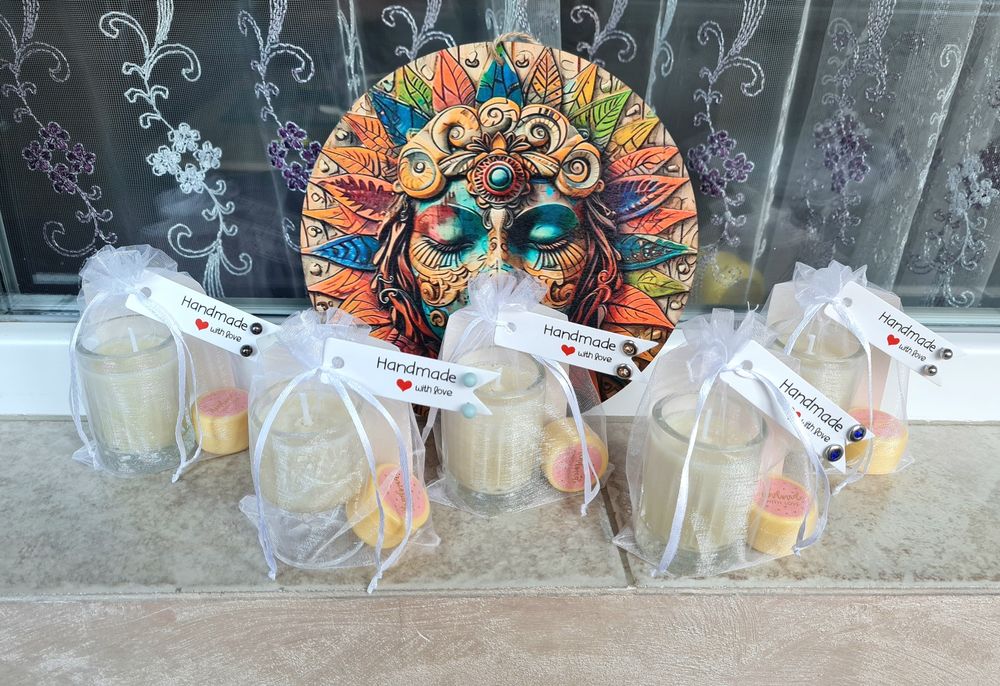 Натурална масажна свещ за ръце и тяло