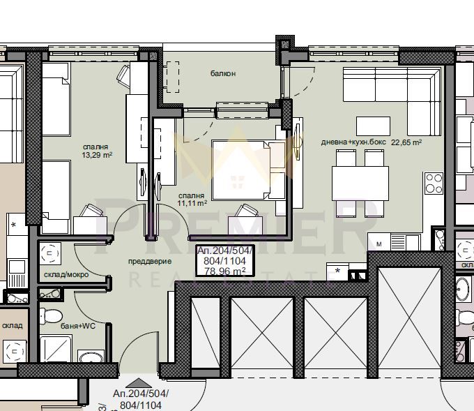 Продава се Тристаен апартамент в Бургас, Братя Миладинови - 93 кв.м за 895 €/кв.м - Снимка #7