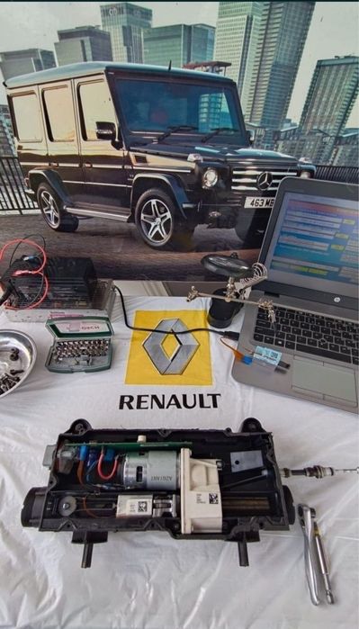 Reparatie/reconditionare/schimbare cabluri modul frana de mana Renault