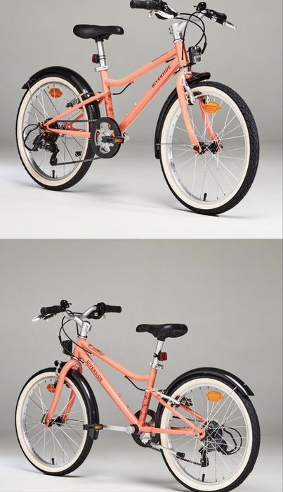 Bicicleta Btwin Riverside 500 20” roz coral