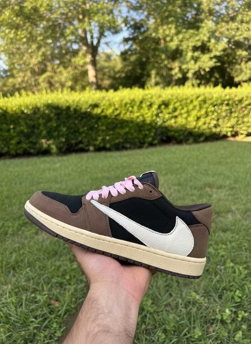 Adidasi Jordan 1 Low x Travis Scott - PREMIUM - Full Box